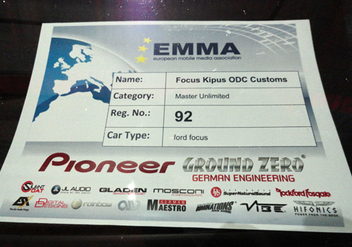 ODC Customs na Final Europeia EMMA Áustria